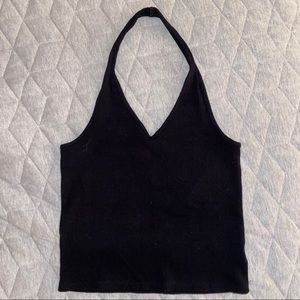 NWOT! American Eagle Halter Top - Black - Medium